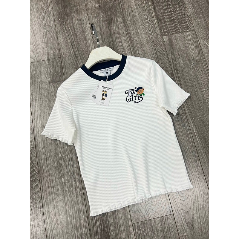 Áo kiểu teenie weenie thêu gấu