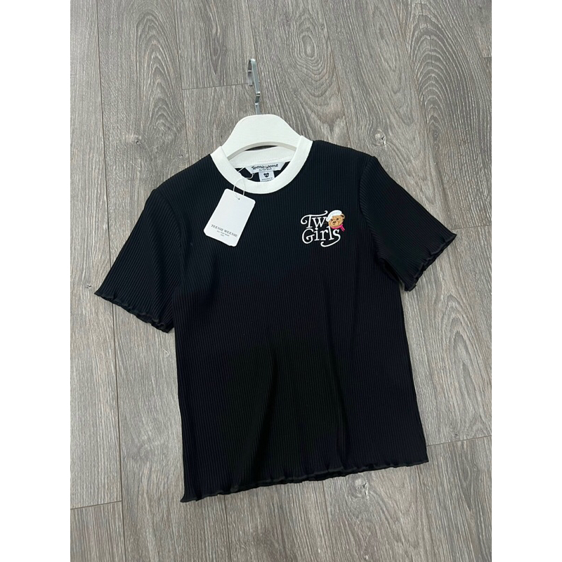 Áo kiểu teenie weenie thêu gấu