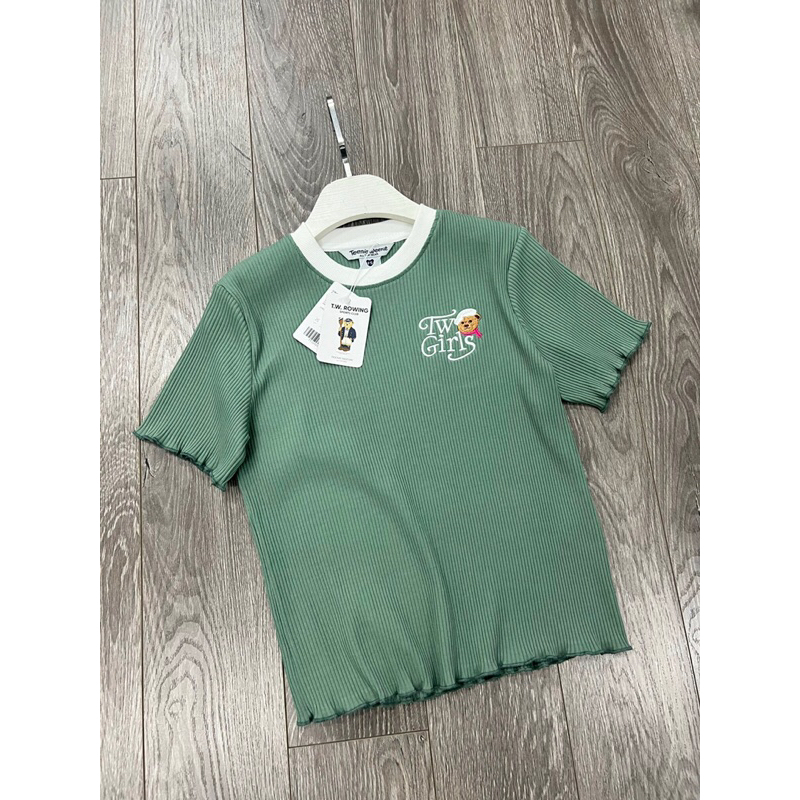 Áo kiểu teenie weenie thêu gấu