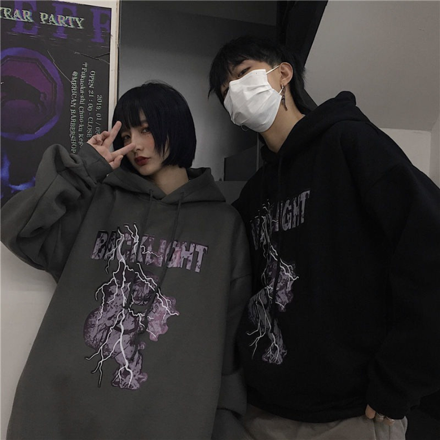 Khoác Nỉ Hoodie Unisex Form Rộng BACKLIGHT Chất NỈ Bông Dày Hot Trend - Azura Store