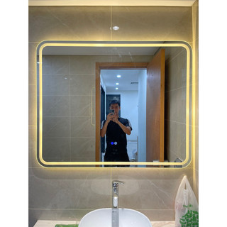 Gương led cảm ứng chữ nhật giá xưởng 40-60 50-70 60-80