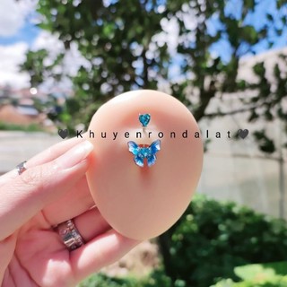 Khuyên rốn butterfly