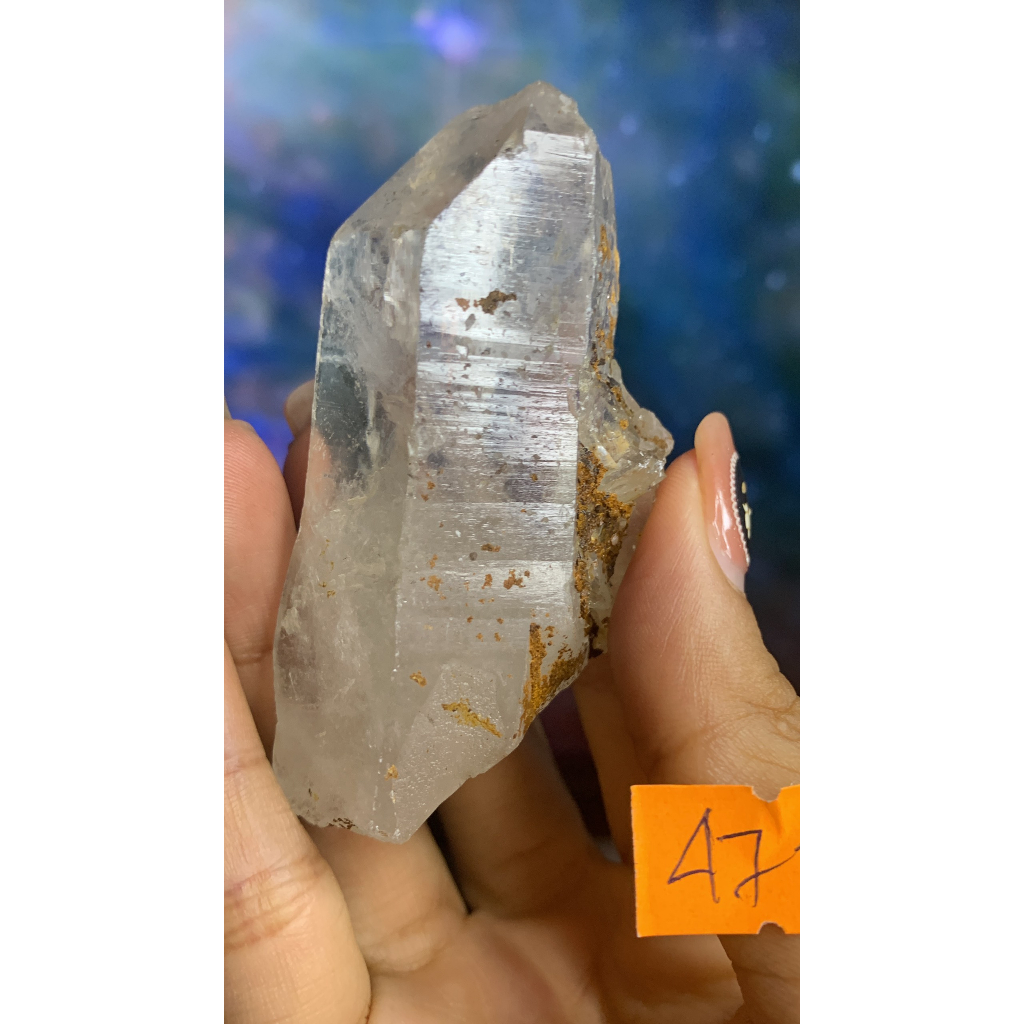 Trụ STONE thạch anh Lemurian tự nhiên năng lượng vũ trụ 471