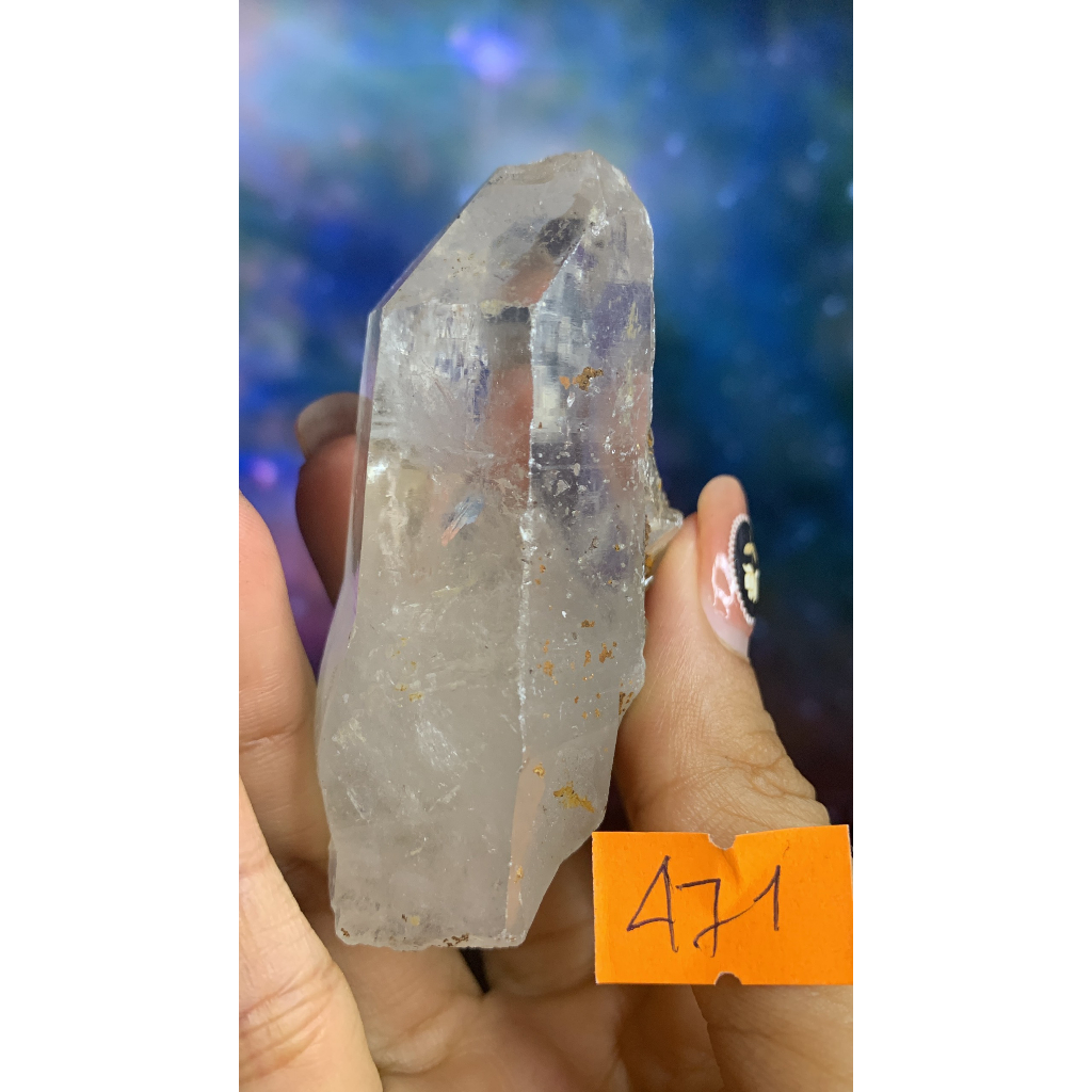 Trụ STONE thạch anh Lemurian tự nhiên năng lượng vũ trụ 471