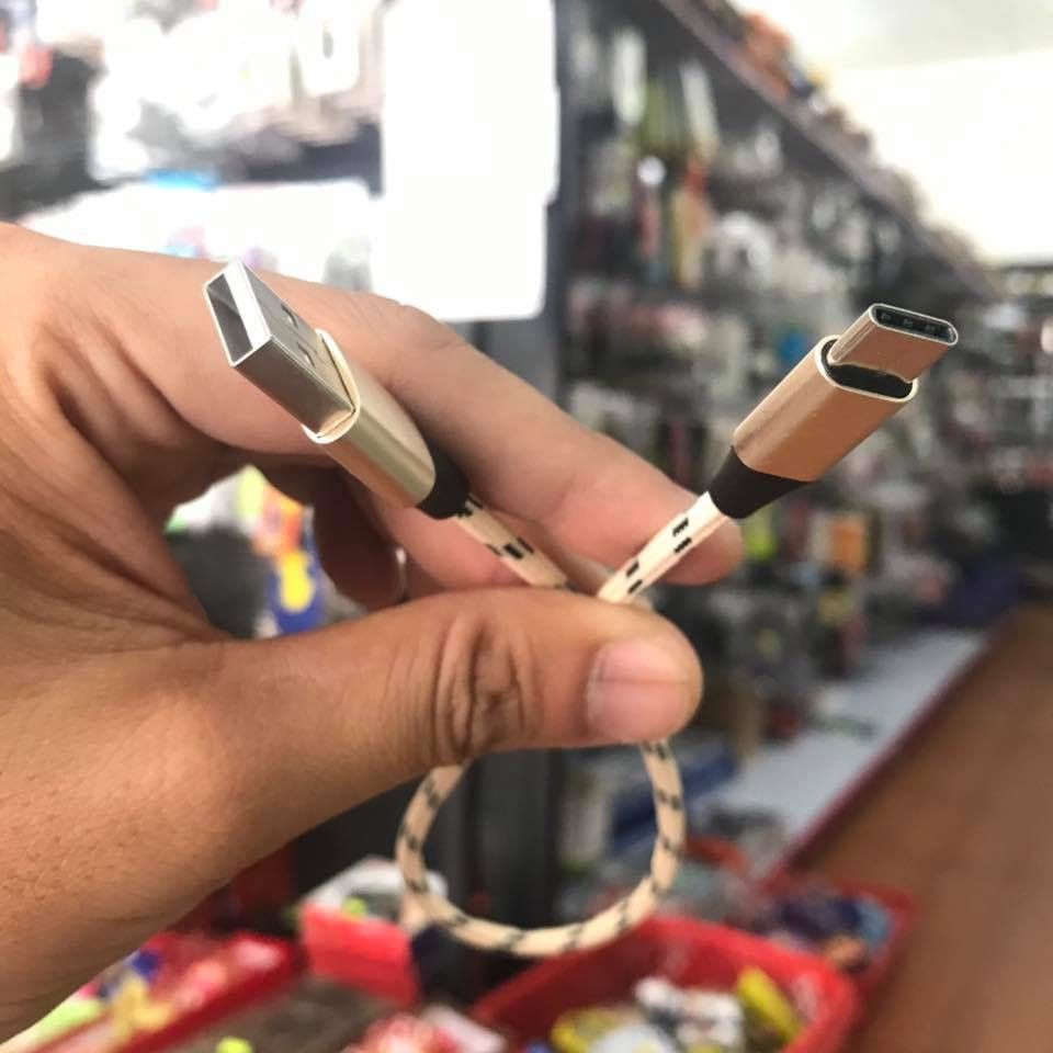CÁP SẠC ĐIỆN THOẠI ANDROID CỔNG MICRO USB NGẮN 30cm DÂY DÙ SIÊU BỀN