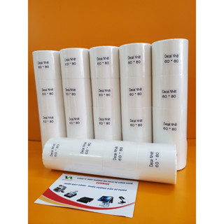 [ COMBO 10 CUỘN ] Giấy In Nhiệt 60x80 mm - 6x8 cm Sẵn keo chắc chắn nét 60*80 chữ sắc mịn 6*8 Tem Mã Vạch [10 CUỘN ]