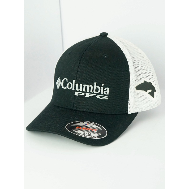 MŨ NÓN LƯỚI LƯỠI TRAI BÍT ĐUÔI COLUMBIA PFG MESH FLEXFIT BALL CAP - SIZE S/M