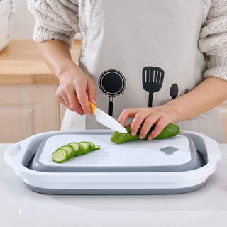 Bộ Thớt Kèm Chậu Gấp Gọn Đa Năng