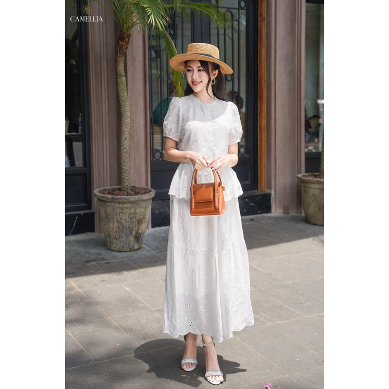 Thô thêu hoa 5 cánh