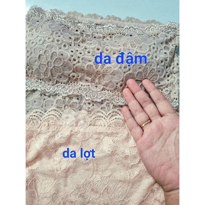 🔴Áo ống 0159 nguyên bảng ngang không gài bra quây ngực không dây ống ren