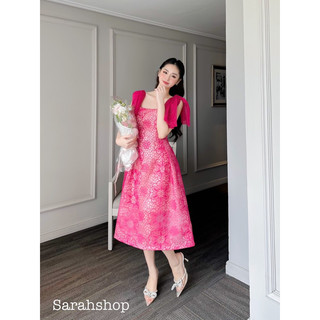 ĐẦM REN HÔNG SEN CAO CẤP