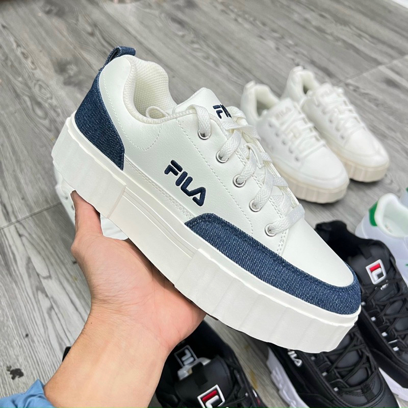 Giày F.I.L.A RAY SANDBLAST LOW, Chính Hãng💯