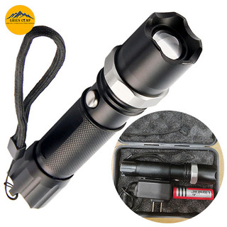Đèn Pin Sinh Tồn Siêu Sáng chống nước tốt GEE HL-336C Kèm Pin_Dây Sạc
