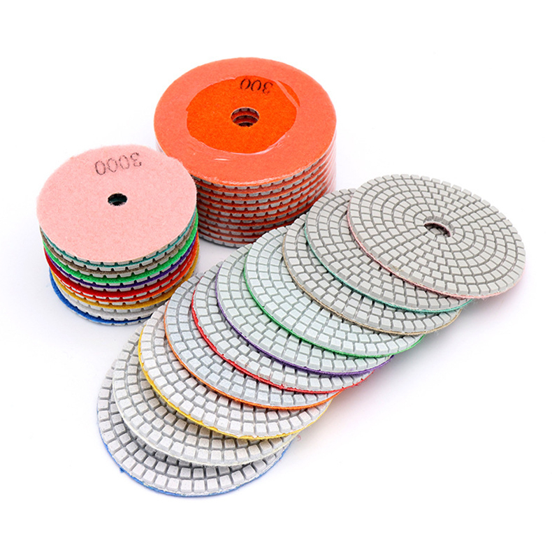 Đĩa mài đĩa chà nhám đánh bóng đá hoa cương , gạch , bê tông 100mm