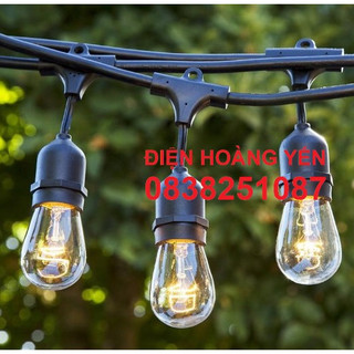 Đèn dây: Đèn dây trang trí ngoài trời – Chưa bao gồm bóng khách nhé