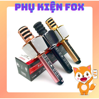Mic hát karaoke sd17 kết nối bluetooth,loa hát karaoke kèm mic có bass nghe hay