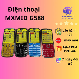 ĐIỆN THOẠI BÀN PHÍM G588pro 4G Hỗ trợ sóng cho người già loa to pin khỏe bảo hành 12T