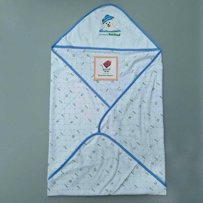 KHĂN CHOÀNG BÉ NUTIFOOD 70x70cm (HKM)