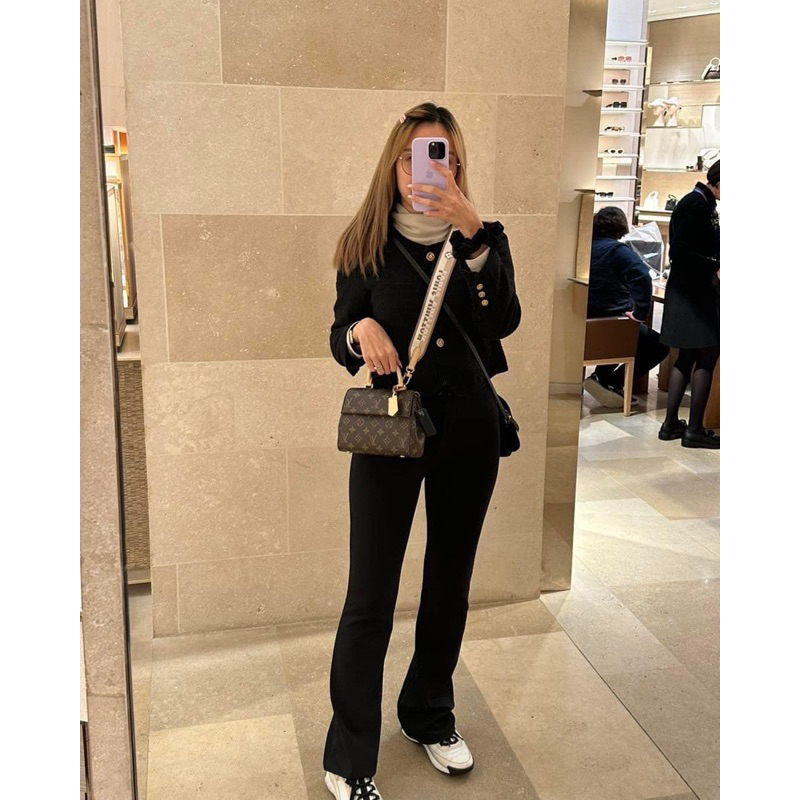 Túi quai xách #lv clunny mini dây đeo bảng to xinh xĩu 20cm có hộp