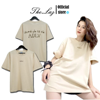 Áo thun A Đê Lờ Vê Glossy Beige Hàng Cao Cấp Vải Cotton 100%