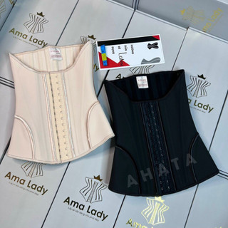 Đai nịt bụng Latex AMMA LADY chính Hãng - Hỗ trợ giảm mỡ, định hình eo thon gọn