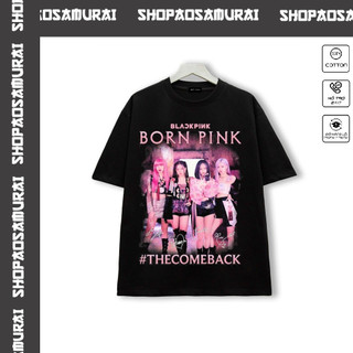 Áo Thun Black Pink - Áo unisex in hình nhóm Black Pink - Born Pink The Come Back.