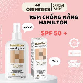 Kem Chống Nắng Úc Hamilton SPF 50+ Everyday Face Cream 75g