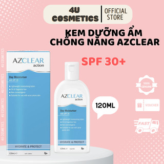 Kem dưỡng ẩm và chống nắng Úc Azclear Action Moisturizer 120ml SPF 30