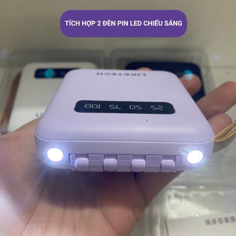Sạc dự phòng 20000mAh 4đầu ra 4 thiết bị