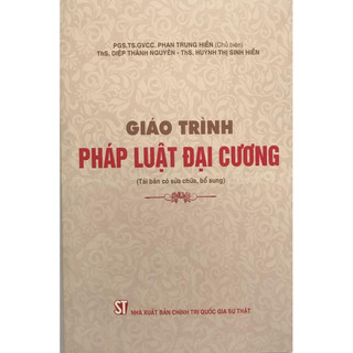 Sách - Giáo trình pháp luật đại cương