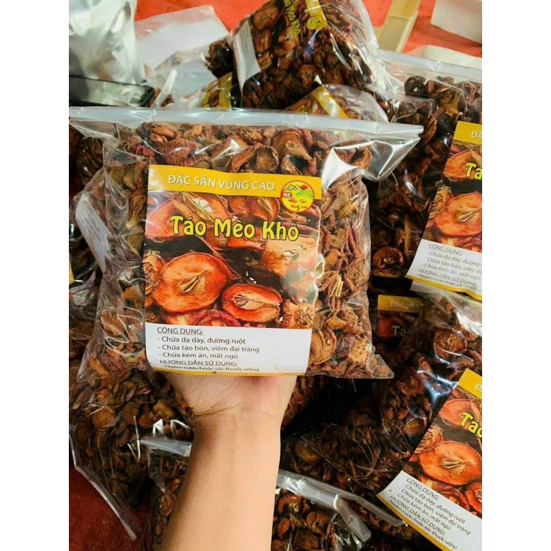 Táo Mèo Khô loại 1, quả to bản đẹp ko vụn nát