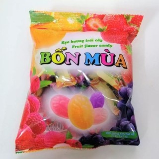 Kẹo Bốn Mùa kẹo cứng trái cây 1 bịch 70gr