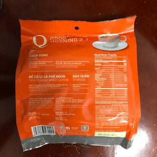 Cà phê Trần Quang Good morning (bịch 24 gói x 20gram)