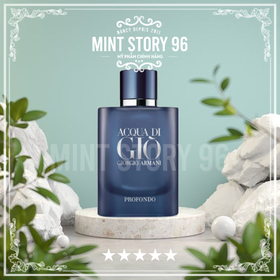 Nước hoa G.I.O Profondo (Giò xanh) - 10ml