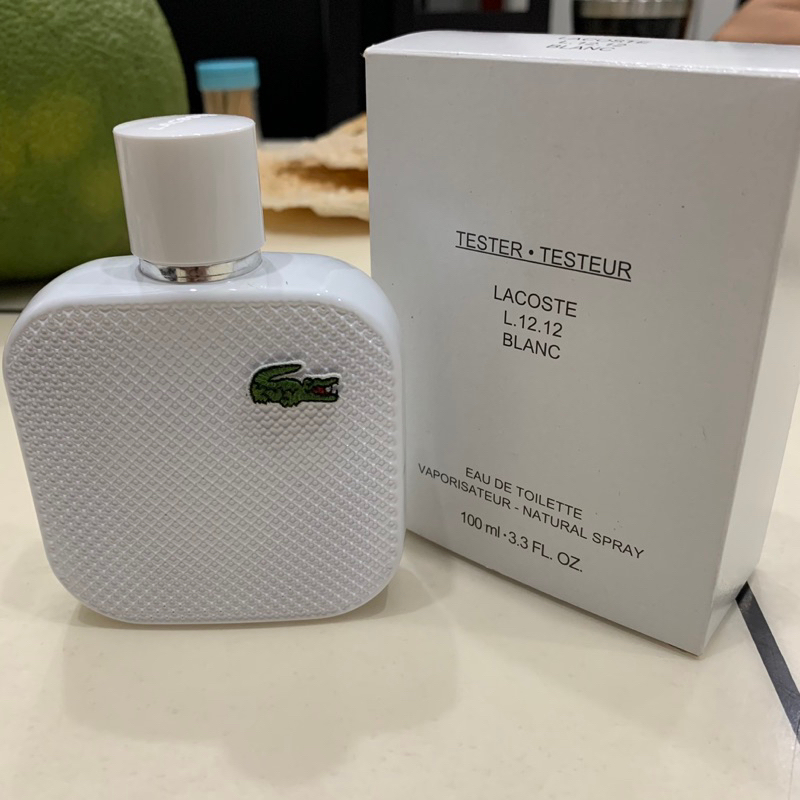 Nước hoa Tester Lacoste Eau de Lacoste L.12.12 Blanc 100ml (hộp như hình)