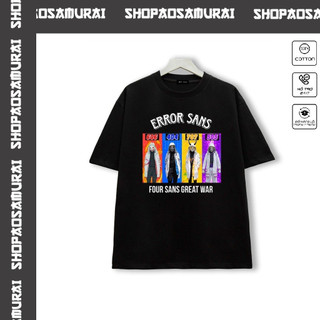 Áo thun Sans Undertale in hình Sans 707 Tứ Sans Đại Chiến Cực Đẹp