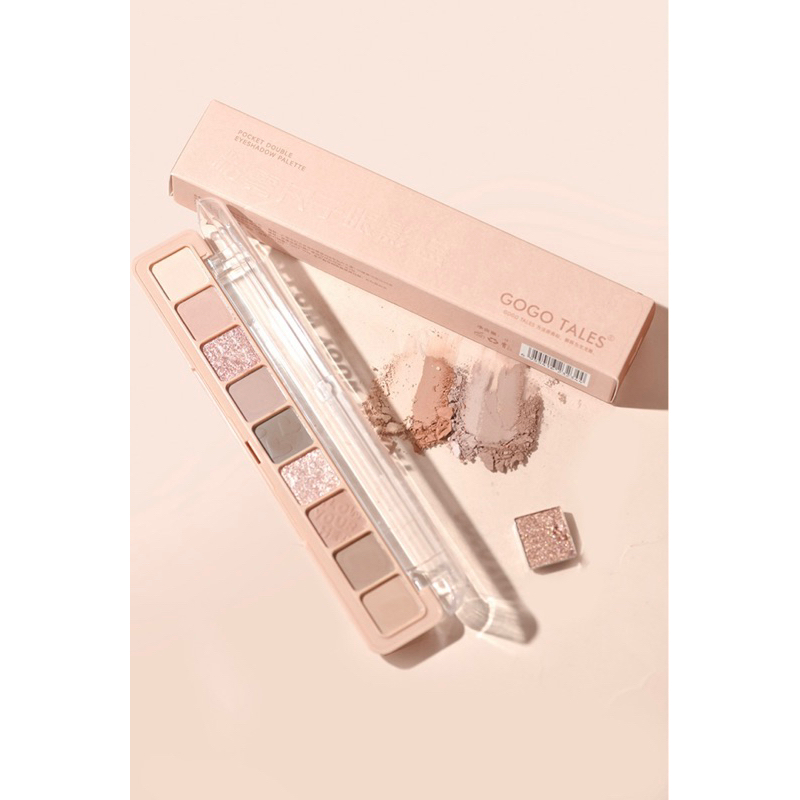Bảng Phấn Mắt GOGOTALES Pocket Double Eyeshadow Palette Bảng Màu Mắt Hot Trend