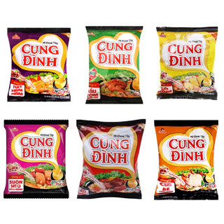 Combo 5 gói mì tôm cung đình