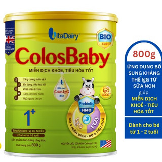 Sữa bột colosbaby bio gold 1+ lon 800g - vitadaiy