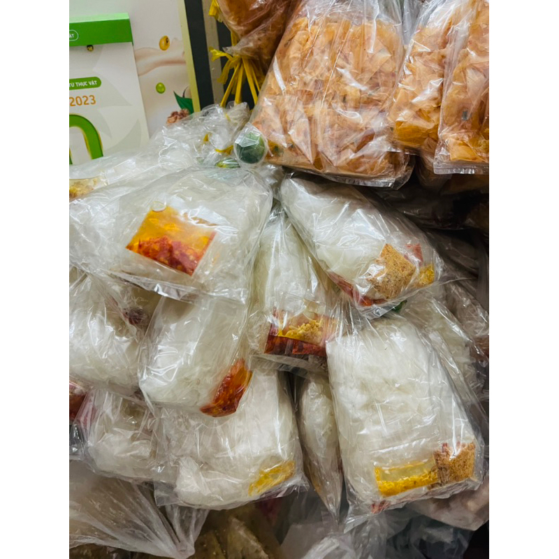 Bánh tráng dẻo muối sate - 1 xâu