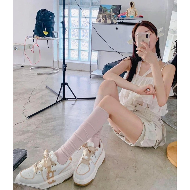 Giày MLB Chính Hãng - Giày MLB Chunky Liner Basic CLE 3ASXCLB3N