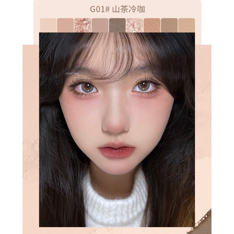 Bảng Phấn Mắt GOGOTALES Pocket Double Eyeshadow Palette Bảng Màu Mắt Hot Trend