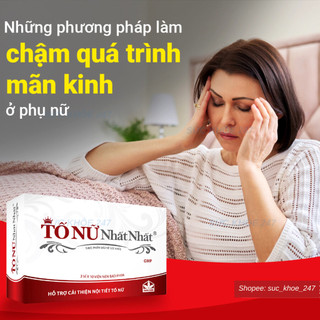 Viên Uống Nội Tiết Tố Nữ Nhất Nhất 30 Viên/Hộp - Hạn Chế Lão Hóa Da, Điều Hòa Khí Huyết, Cải Thiện Sinh Lý Nữ