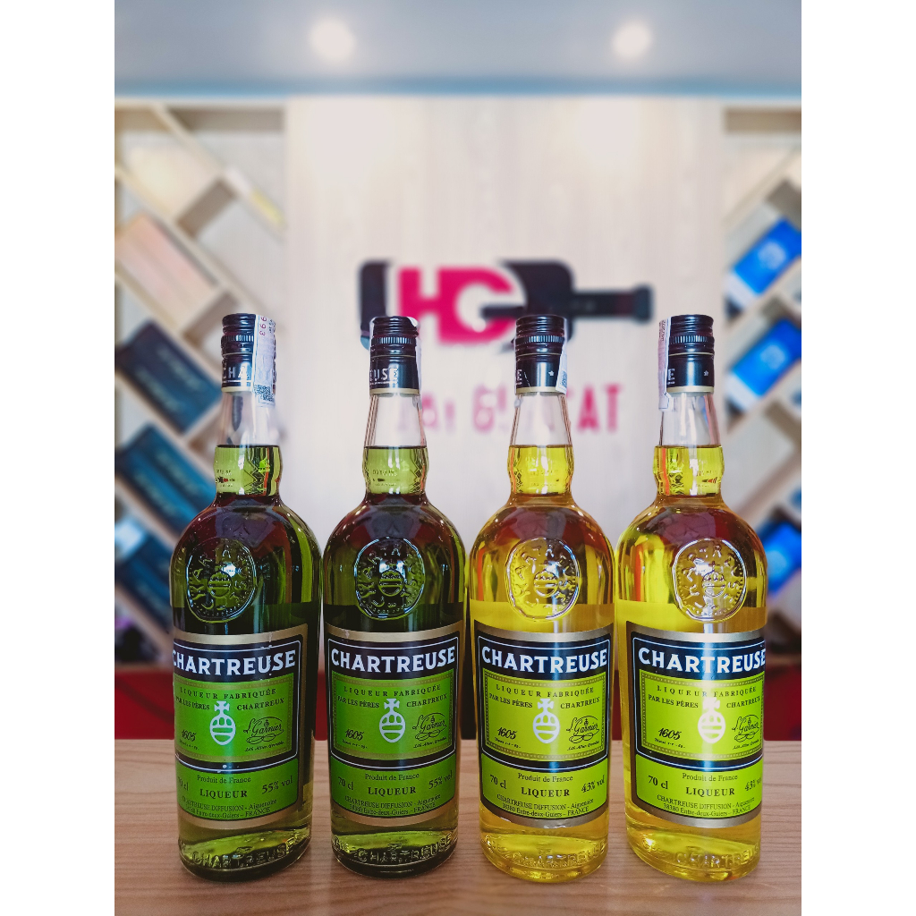 Chartreuse - rụ mùi, liquere - chuyên pha chế