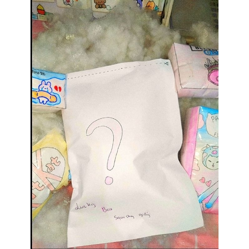 🍀 LUCKY PACK 🍀 squishy giấy bí ẩn