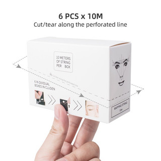 Chỉ than định hình lông mày phun xăm siêu nét