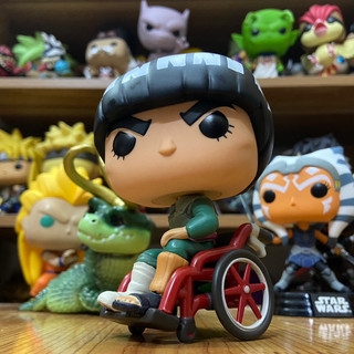 Mô hình funko anime - mha / might guy . wheel chair