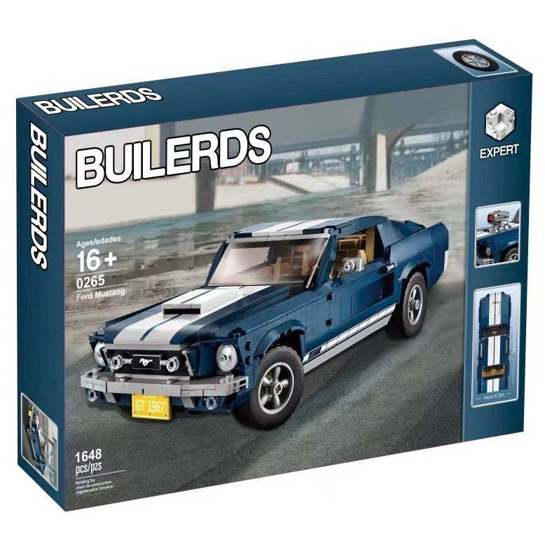 Bộ đồ chơi lắp ráp mô hình Creators 0265 siêu xe đua ford mustang