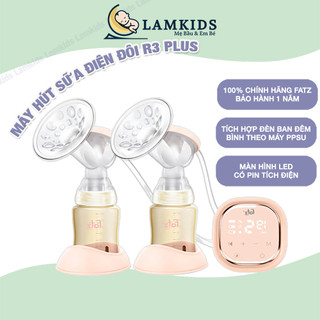 Máy Hút Sữa Điện Đôi FATZ BABY RESONANCE 3 PLUS - Bình PPSU Cao Cấp - RESONANCE 3 PLUS - FB1161VN Lamkids