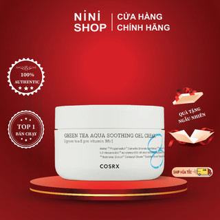 Kem Dưỡng Trà Xanh Cấp Nước và Dịu Da B5 Cosrx Hydrium Green Tea Aqua Soothing Gel Cream 50ml - ninishop